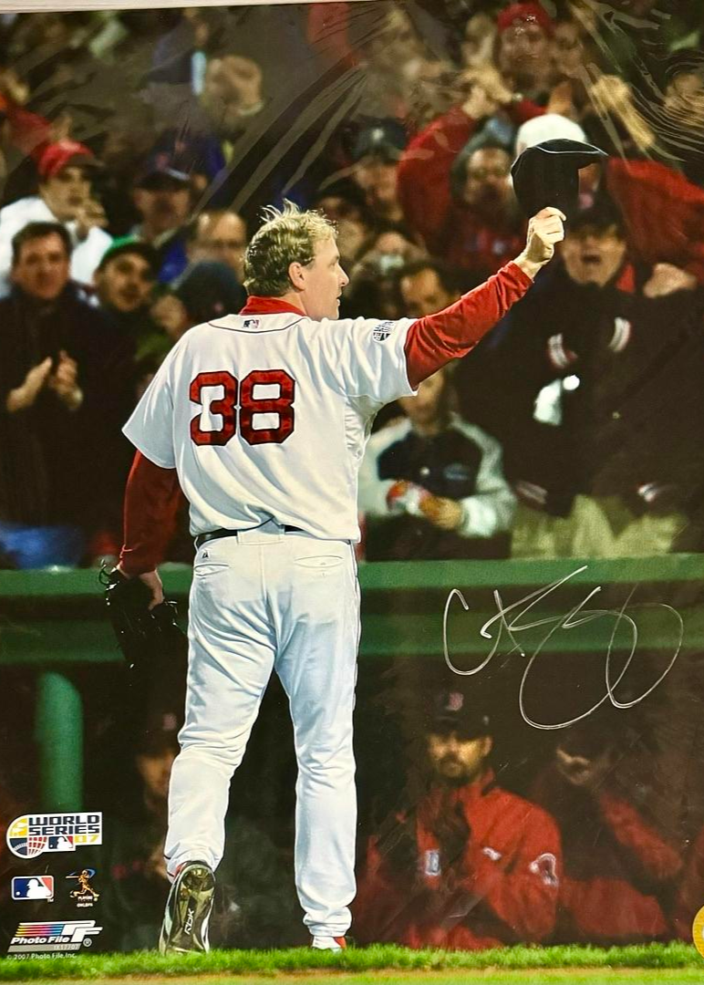 Curt Schilling Signed 16x20 Photo Boston Red Sox (2007 World Series) - SureShot COA